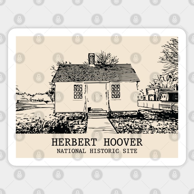 Herbert Hoover National Historic Site Magnet by Lakeric